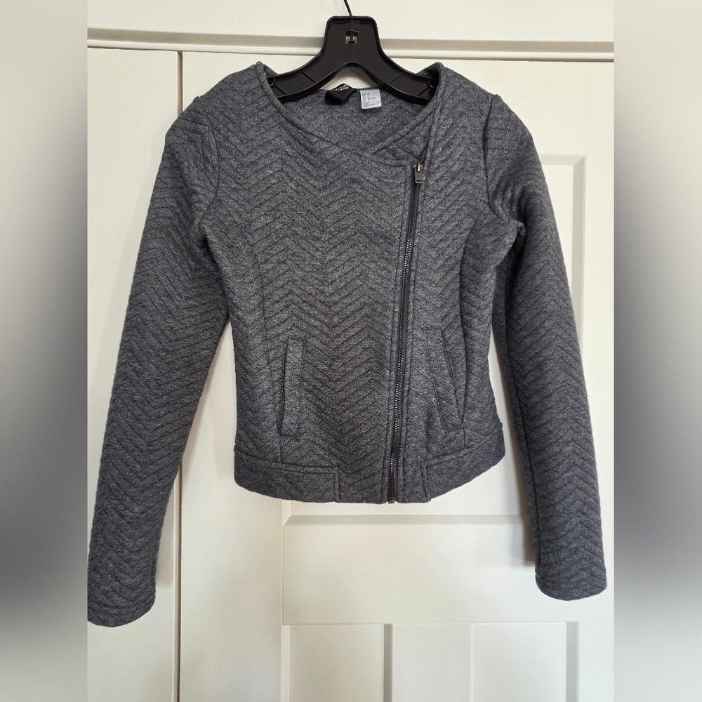 Gray Quilted Women's Jacket